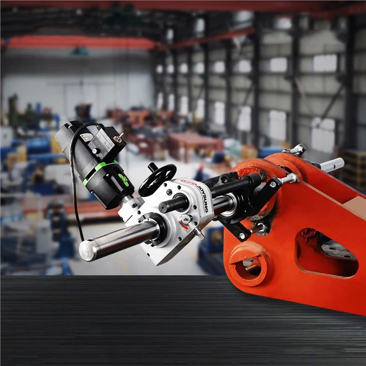 Portable Machine Tool TDG50 Line Boring Excavator Bucket in Situ Repair